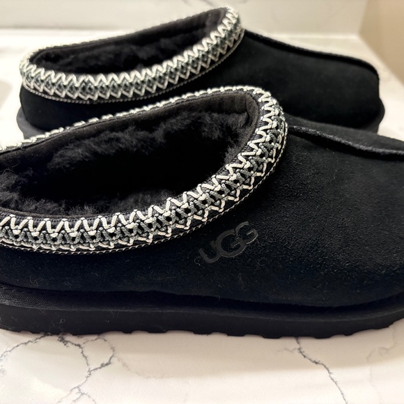 New UGG Tasman II Slipper Black Women's Size 10 With Box - FREE SHIPPING in USA - Picture 1 of 8
